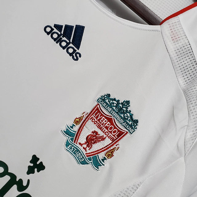 Camisa Liverpool Retrô 2006/2007 Branca