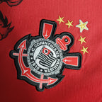 Camisa Corinthians III 11/12 - Versão Retrô Vermelha