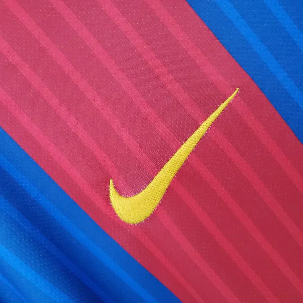 Camisa Retrô Barcelona 2012/13 Masculino Azul Grená