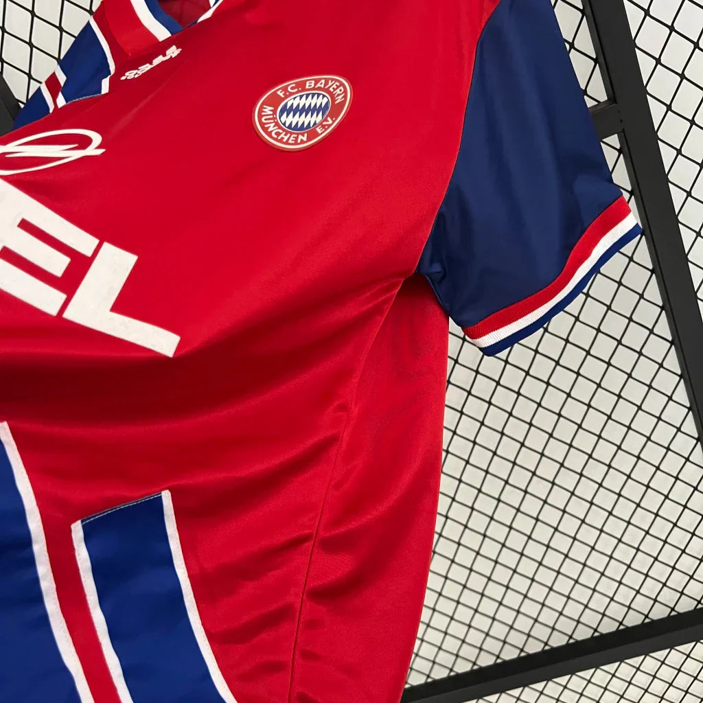 Camisa Retrô Bayern de Munique 1993/95 Vermelho e Azul