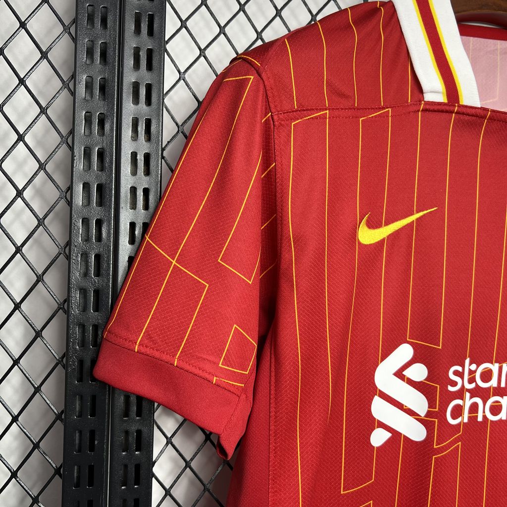 Camisa Liverpool Home 24/25 - Torcedor Masculina - Lançamento