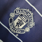Camisa Retrô Manchester United Away Azul 1999/00 Masculino Azul