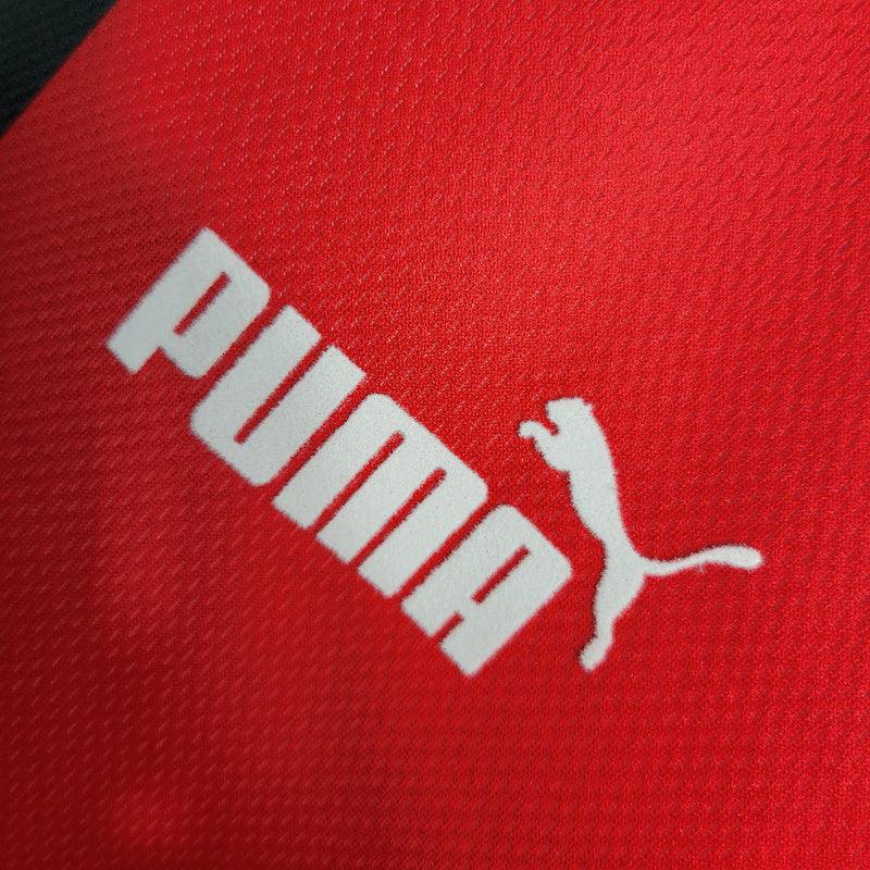 Camisa Retrô Marrocos Home 1998/99 Vermelho
