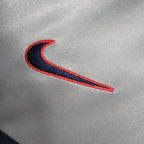 Camisa Retrô PSG Away 2000/01 Masculino Cinza e Branco