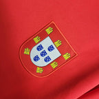 Camisa Portugal Home 1972 Retrô- Vermelha
