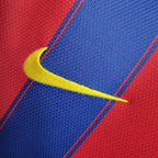 Camisa Retrô Barcelona Home 09/10 Torcedor Masculina - Azul e Grená