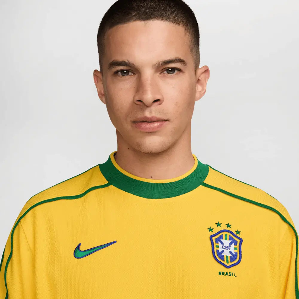 Camisa Brasil Retrô 1998 Ronaldo 9