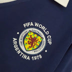 Camisa Escócia Retrô 1978 Azul