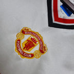Camisa Manchester United Retrô 1985 Branca