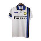 Camisa Inter de Milão Retrô 97/98 - Branca e Azul