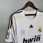 Camisa Retrô Real Madrid I Home 2009/10 Masculino Branco