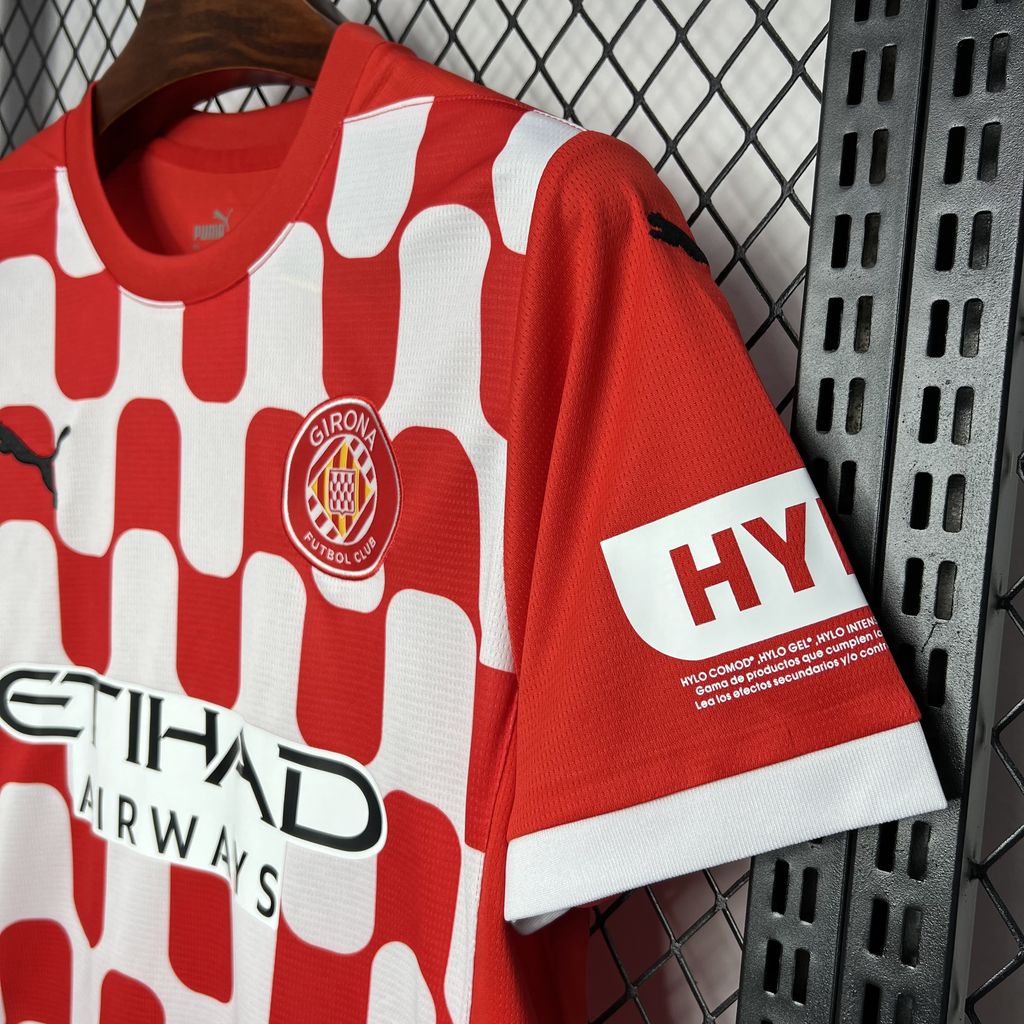 Camisa Girona Home 24/25 - Torcedor Masculina Lançamento