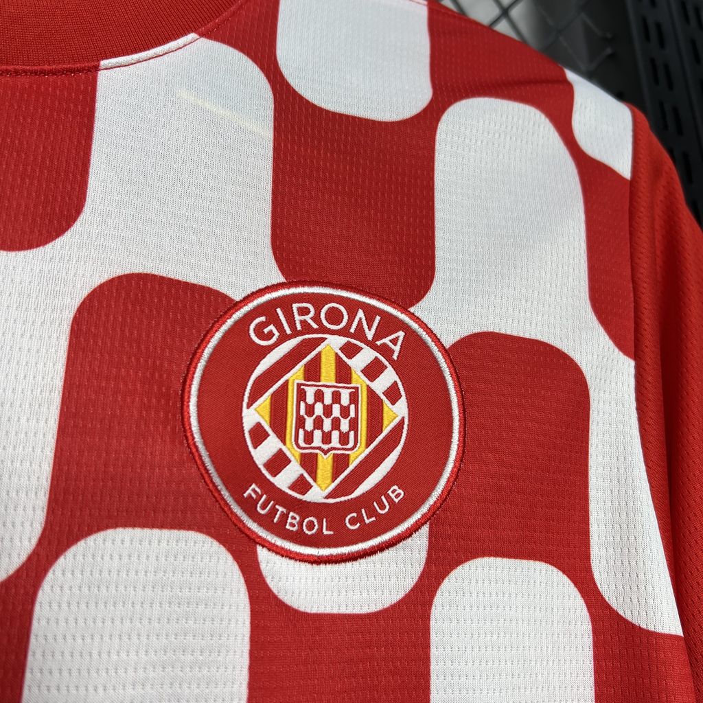 Camisa Girona Home 24/25 - Torcedor Masculina Lançamento