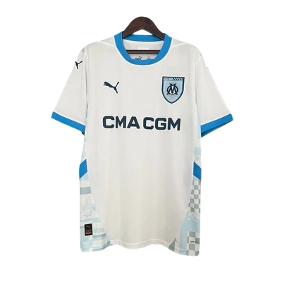 Camisa Olympique Marseille Home 24/25 - Torcedor Masculina Lançamento