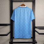 Camisa Retrô Lazio 1991/92 Masculino Branco e Azul