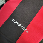 Camisa Retrô Milan I 2009/10 Vermelho e Preto