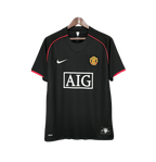 Camisa Retrô Manchester United III Third 2007/08 Masculino Preta