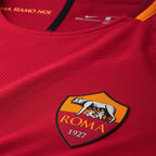 Camisa Retrô Roma I 2017/18 Masculino Vermelho
