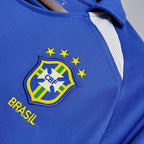 Camisa Retrô Brasil II Away 2002/03 Masculino Azul