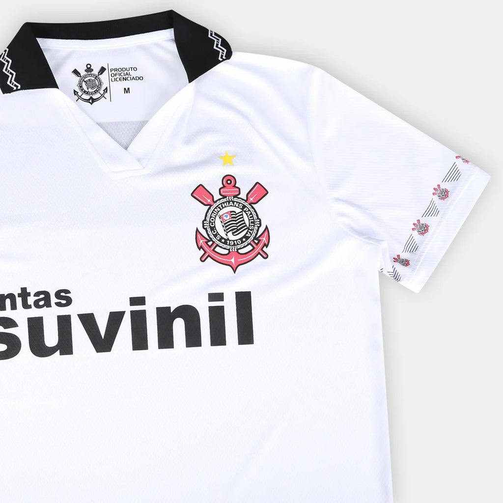 Camisa Corinthians Retrô Suvinil 1995 Masculina