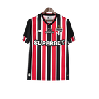 Camisa São Paulo Reserva 24/25 - Torcedor Masculina Lançamento + Patrocínios