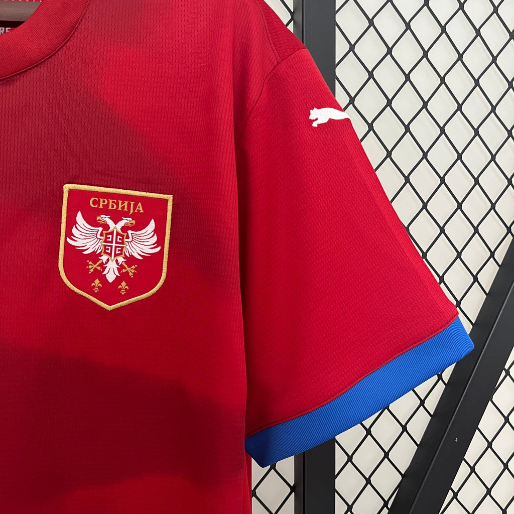 Camisa Servia Home 24/25 - Torcedor Masculina Lançamento