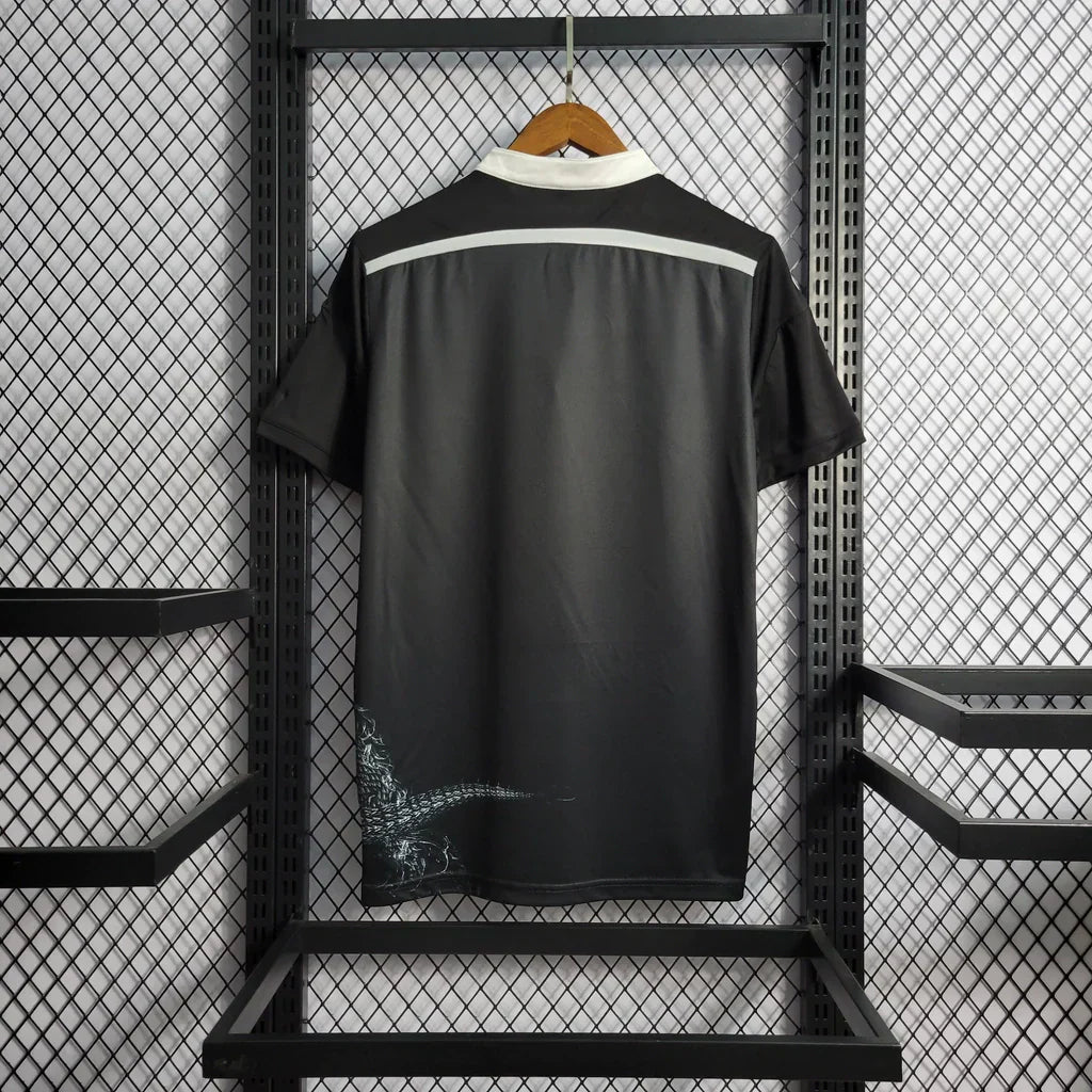 Camisa Retrô Real Madrid III Third 2014/15 Masculino Preto