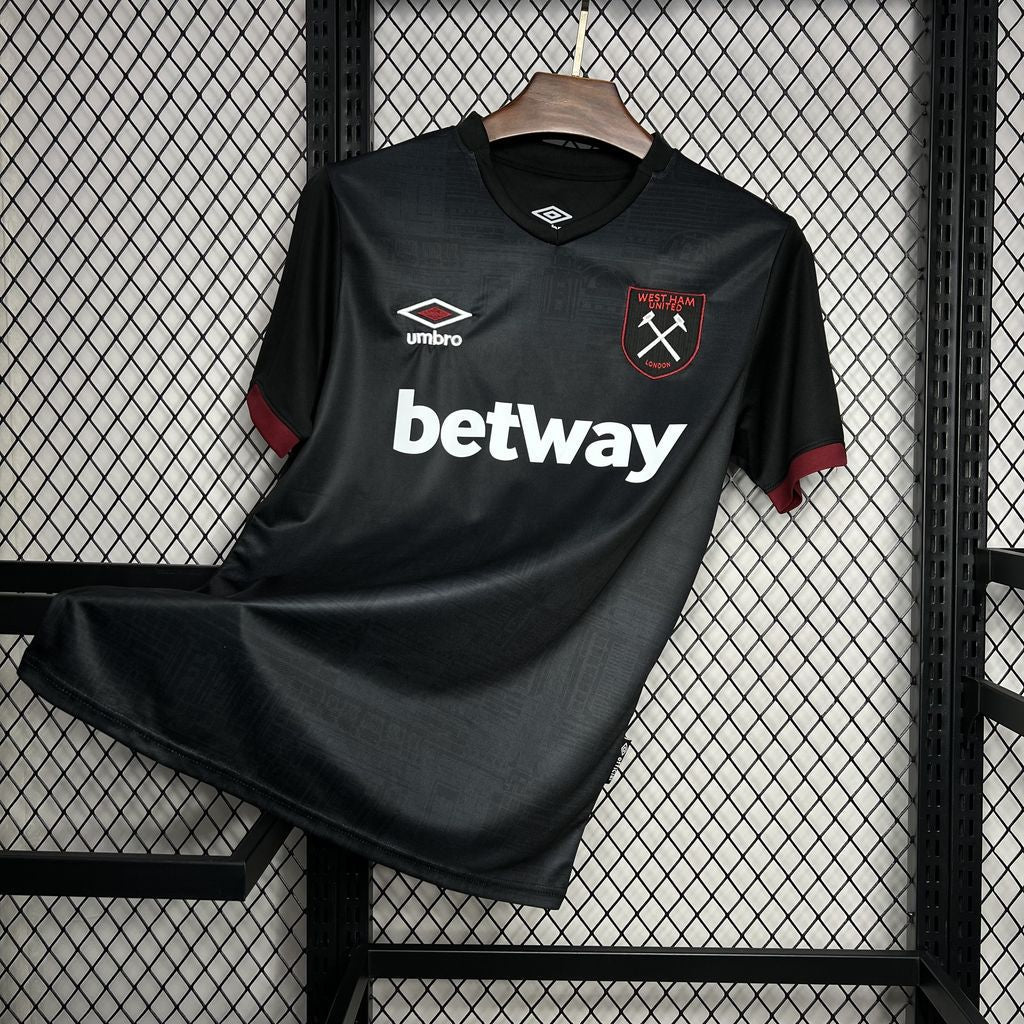 Camisa West Ham Home 24/25 - Versão Torcedor