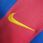Camisa Barcelona Retrô I Home 2010/11 Torcedor Masculino Vermelho e Azul