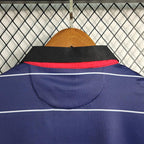 Camisa Retrô Manchester United Away Azul 1999/00 Masculino Azul