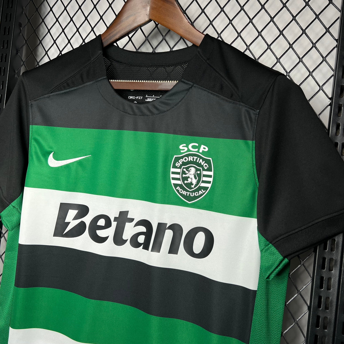 Camisa Sporting Titular 24/25 - Torcedor Masculina Lançamento