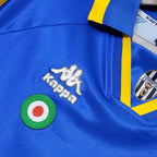 Camisa Juventus Retrô 1995/1997 Azul e Amarela