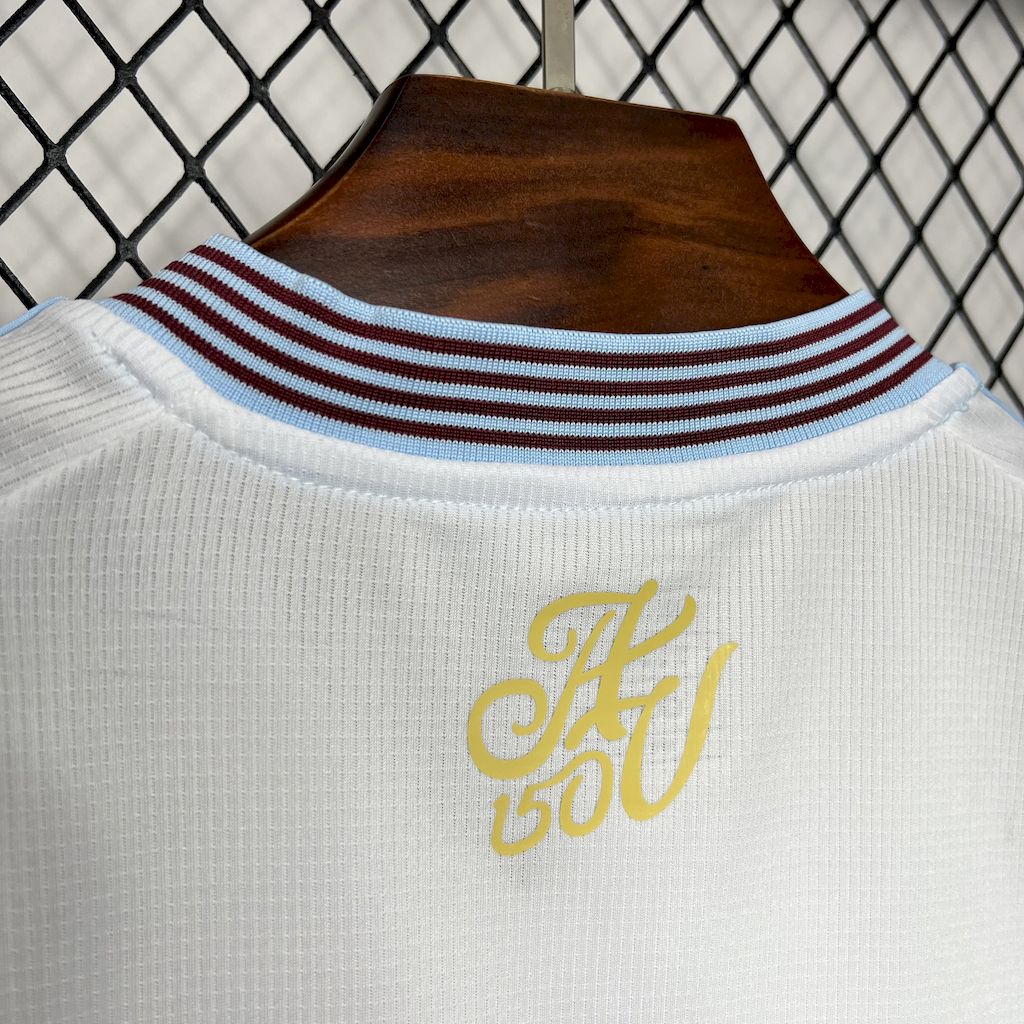 Camisa Aston Villa Home 24/25 - Torcedor Masculina Lançamento