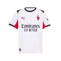 Camisa AC Milan Away 25/26 - Torcedor Masculino - Branco e Preto