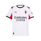 Camisa AC Milan Away 25/26 - Torcedor Masculino - Branco e Preto
