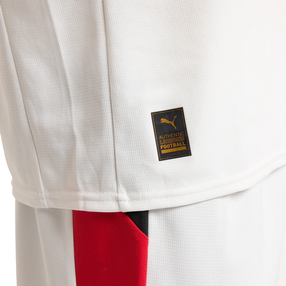 Camisa AC Milan Away 25/26 - Torcedor Masculino - Branco e Preto