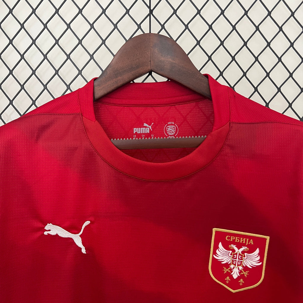 Camisa Servia Home 24/25 - Torcedor Masculina Lançamento