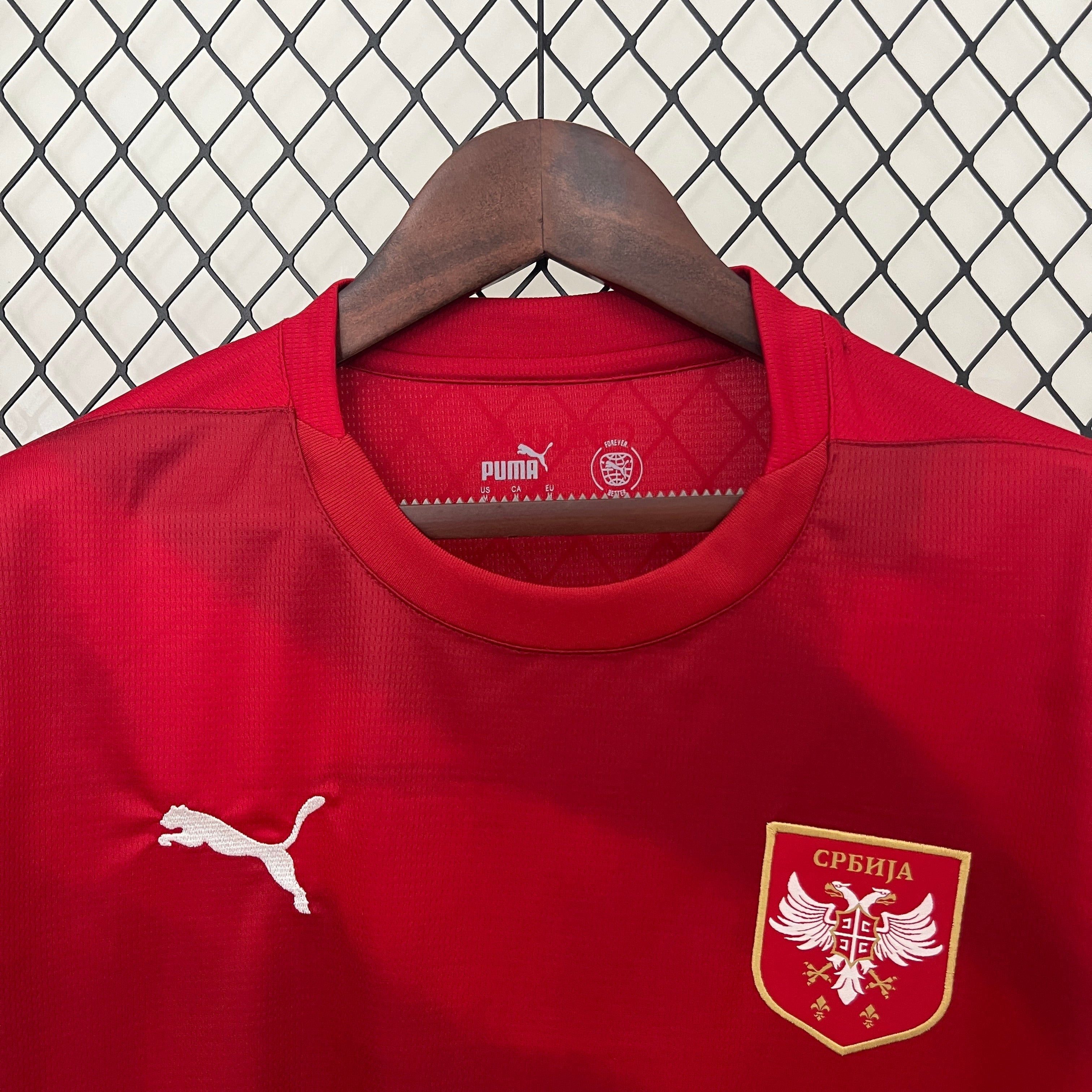 Camisa Servia Home 24/25 - Torcedor Masculina Lançamento