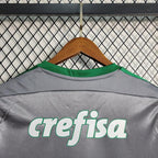 Camisa - Palmeiras 2015 Retrô- Cinza/Verde