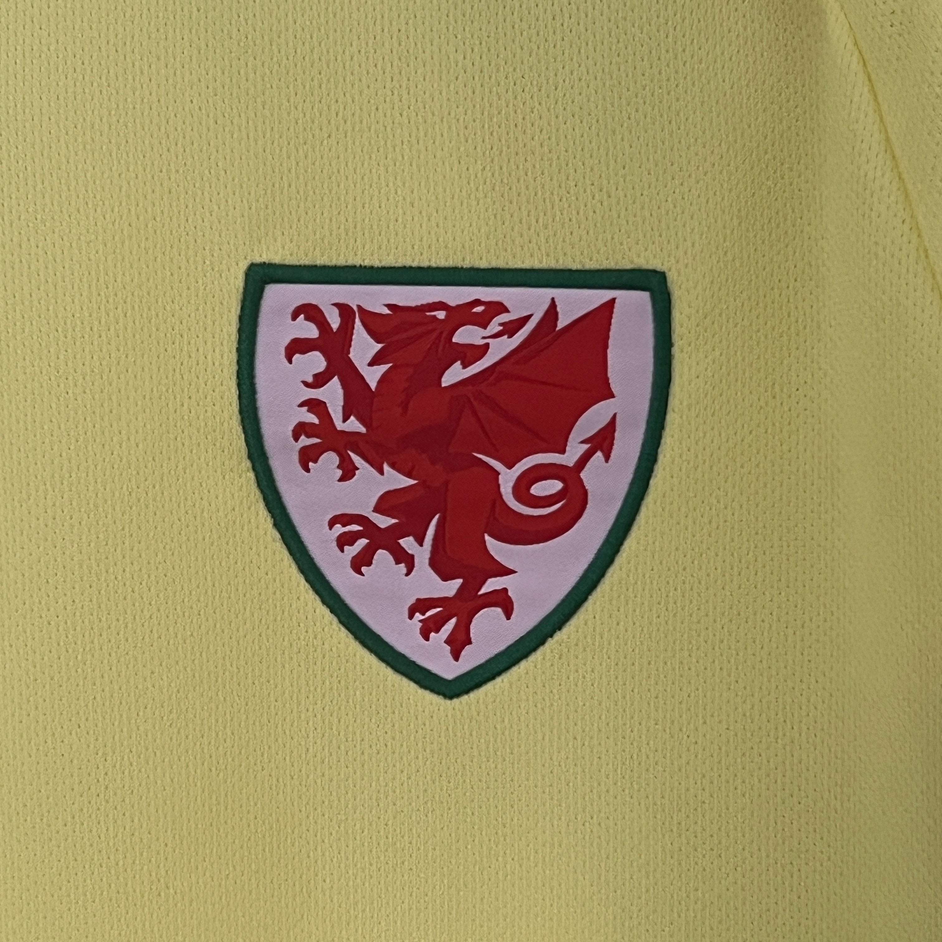 Camisa País de Gales Away 24/25 - Torcedor Masculina Lançamento
