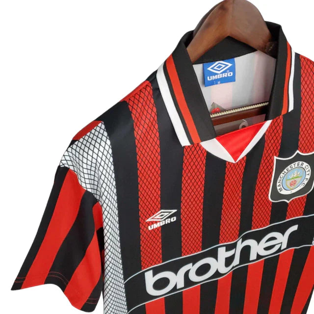 Camisa Manchester City Retrô 2011/2012 Azul