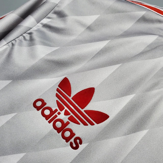Camisa Liverpool Retrô 1989/1991 Cinza