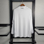 Camisa Retrô Real Madrid I Home 2010/11 Manga Longa Masculina - Branco