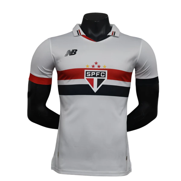 Camisa São Paulo Titular 24/25 - Jogador Masculina