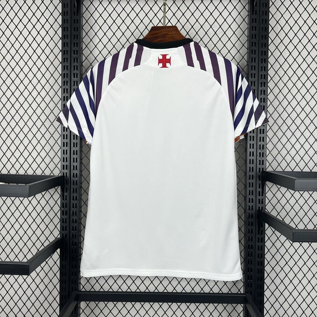 Camisa Vasco Pré-Jogo Branca 24/25 - Torcedor Masculina