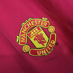 Camisa Retrô Manchester United Manga Longa 2004/06 Masculino Vermelho