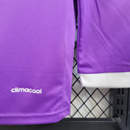 Camisa Retrô Real Madrid II Away 2016/17 Masculino Roxo