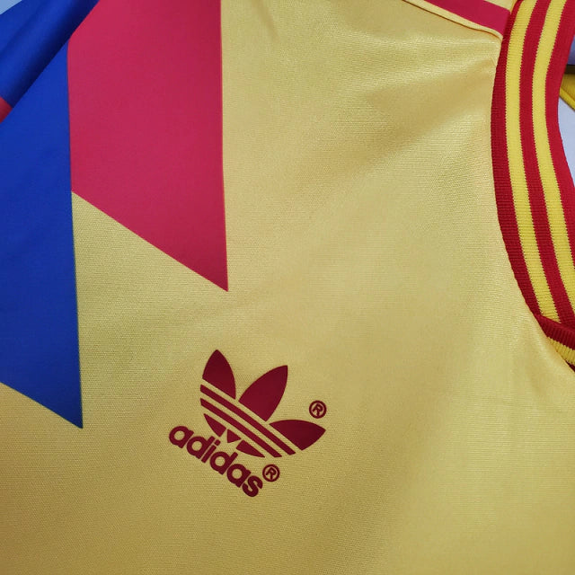 Camisa Colômbia Retrô 1990 Amarela