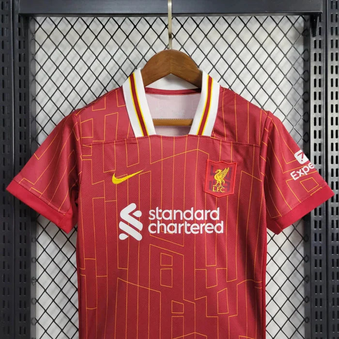 Conjunto Infantil Liverpool Home 24/25