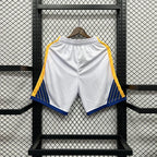 Shorts NBA Golden State Warriors 23/24 Casual -branco